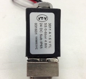 031601 VT-V订货号3011型不锈钢电磁阀-底板式口径DN1.6功率4.8W