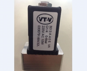 033079 VT-V订货号3013型不锈钢电磁阀-螺纹G1/4电压AC220V口径DN4