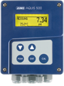 JUMO AQUIS 500 pH-变送器   控制器用于pH、氧化还原、氨水浓度及温度（202560）